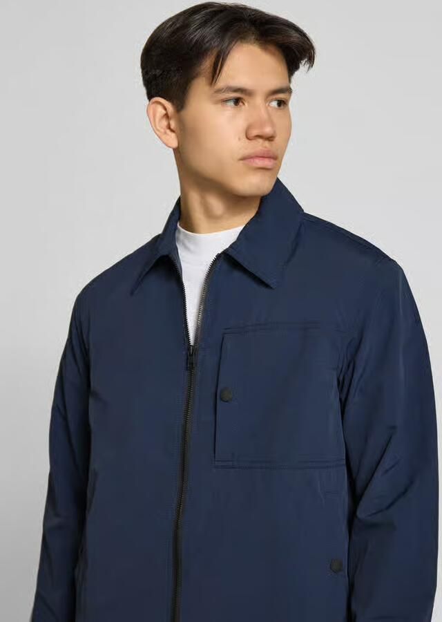 Marc O'Polo DENIM regular fit blouson met platte kraag