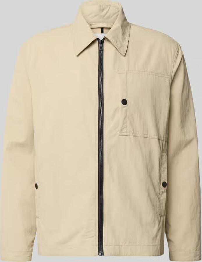 Marc O'Polo DENIM regular fit blouson met platte kraag - Foto 2