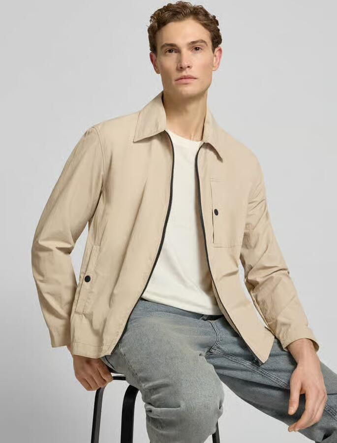 Marc O'Polo DENIM regular fit blouson met platte kraag