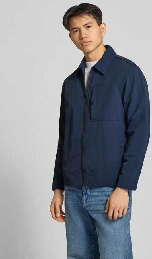 Marc O'Polo DENIM regular fit blouson met platte kraag - Foto 3