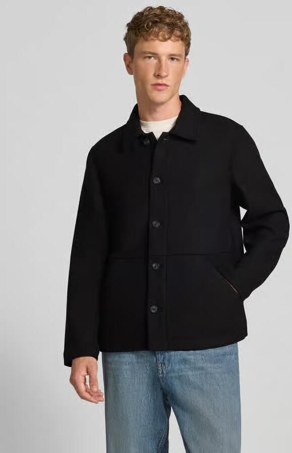 Marc O'Polo DENIM Regular fit blouson van wolmix - Foto 3