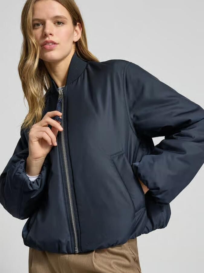 Marc O'Polo DENIM Regular fit bomberjack met collegekraag - Foto 2