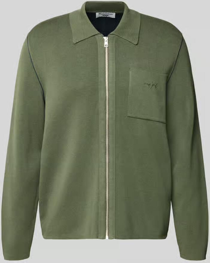 Marc O'Polo DENIM Regular fit cardigan van katoenmix - Foto 2