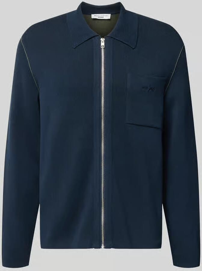 Marc O'Polo DENIM Regular fit cardigan van katoenmix - Foto 2
