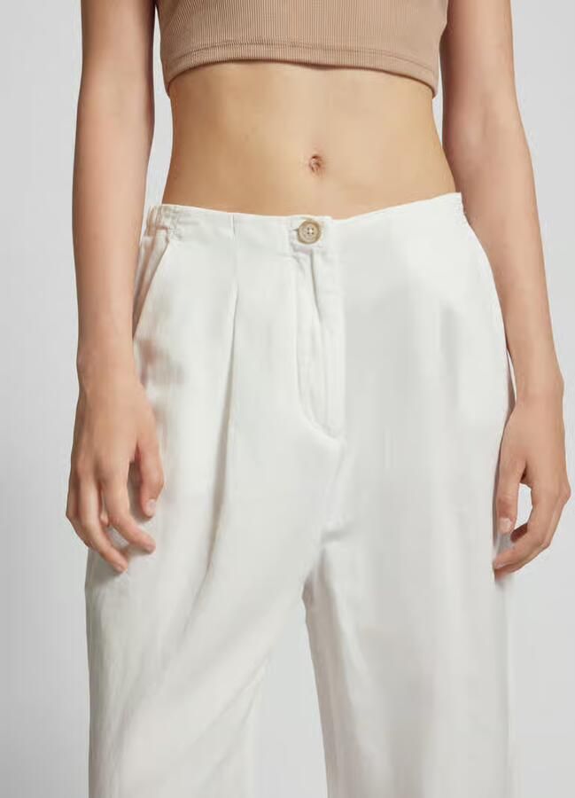 Marc O'Polo DENIM Regular fit culotte met bandplooien
