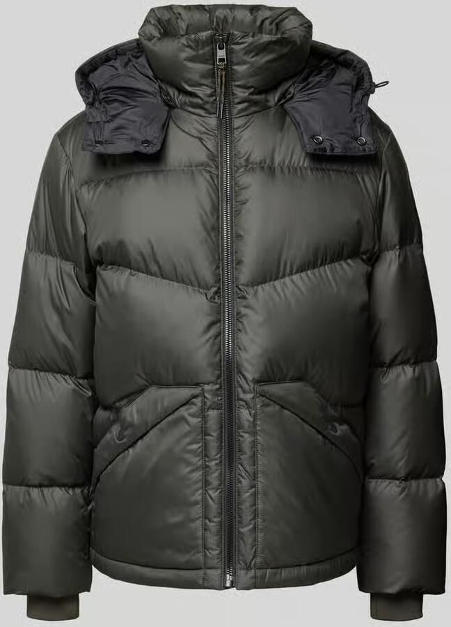 Marc O'Polo DENIM Regular fit donsjack met afneembare capuchon