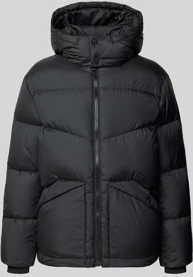Marc O'Polo DENIM Regular fit donsjack met capuchonkraag
