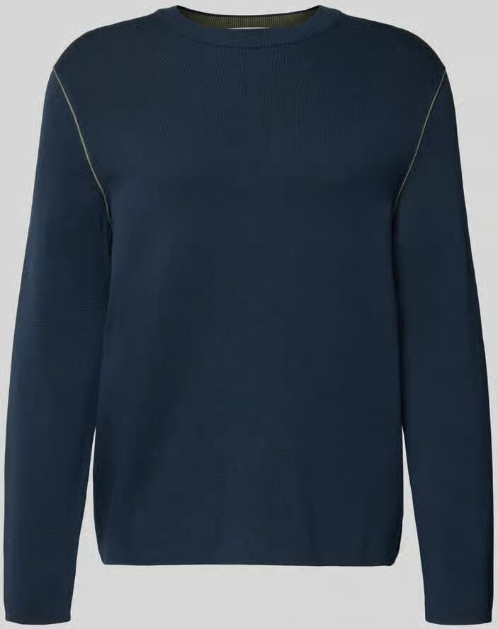 Marc O'Polo DENIM Regular fit gebreide pullover van katoenmix - Foto 2