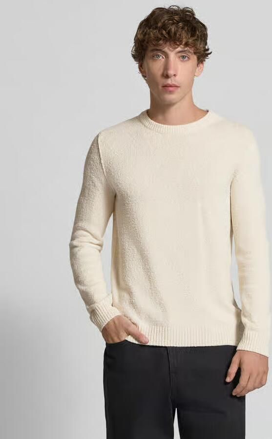 Marc O'Polo DENIM Regular fit gebreide pullover van katoenmix - Foto 2