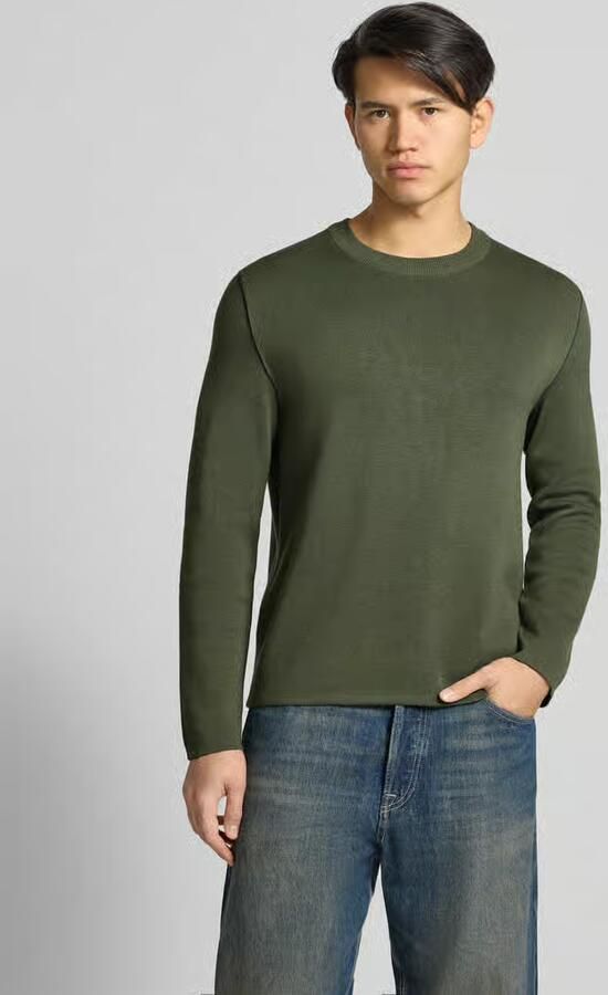 Marc O'Polo DENIM Regular fit gebreide pullover van katoenmix - Foto 2