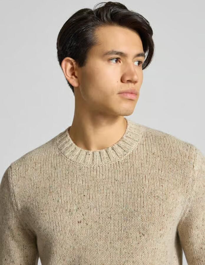 Marc O'Polo DENIM Regular fit gebreide pullover van scheerwolmix