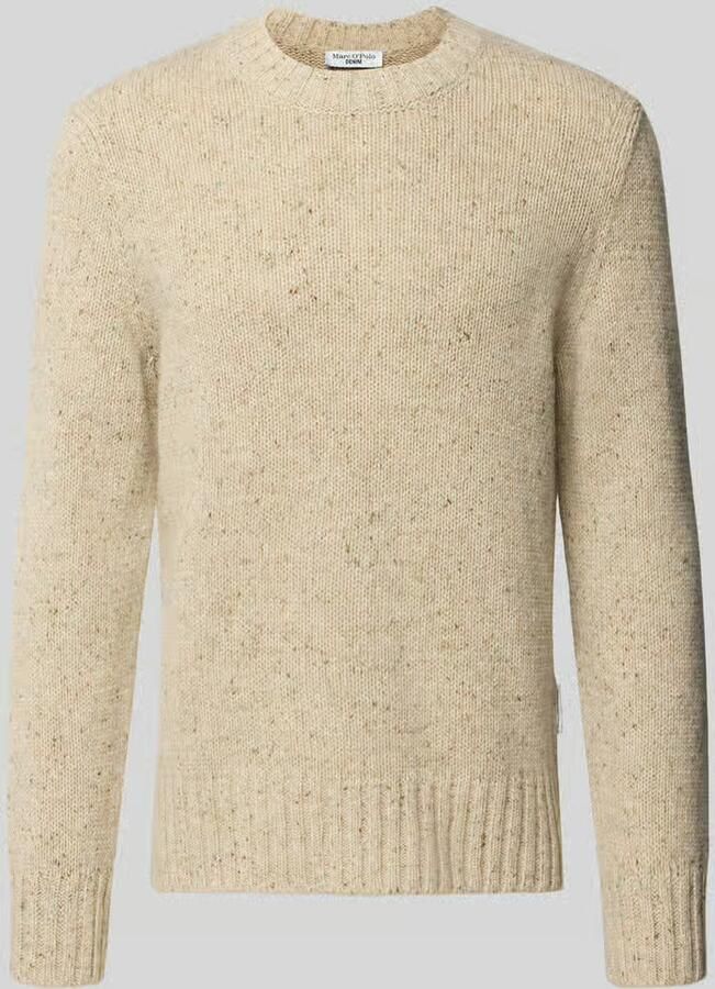 Marc O'Polo DENIM Regular fit gebreide pullover van scheerwolmix - Foto 2