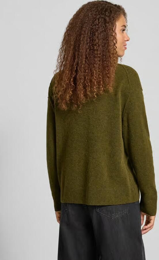 Marc O'Polo DENIM Regular fit gebreide pullover van scheerwolmix