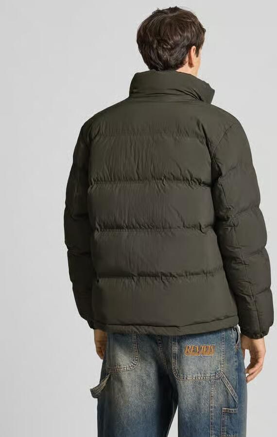 Marc O'Polo DENIM Regular fit gewatteerd jack met opstaande kraag