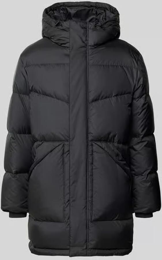 Marc O'Polo DENIM Regular fit lange donsjas met capuchon