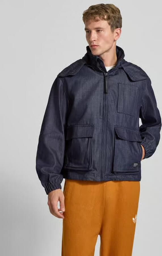 Marc O'Polo DENIM Regular fit jeansjack van mix van katoen en lyocell - Foto 3