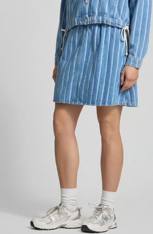 Marc O'Polo DENIM regular fit mini-rok van puur katoen - Foto 2