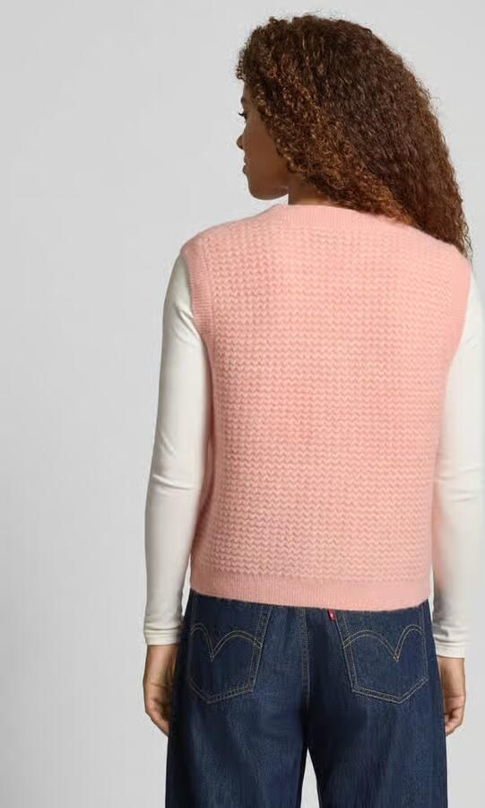 Marc O'Polo DENIM Regular fit mouwloos vest van wolmix