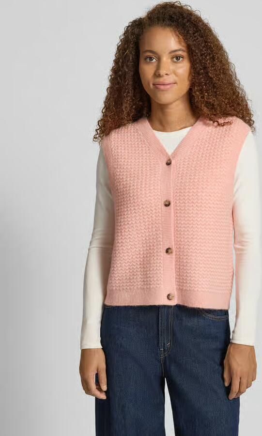 Marc O'Polo DENIM Regular fit mouwloos vest van wolmix - Foto 2