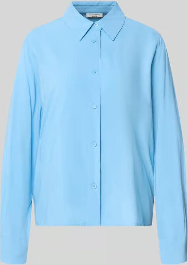 Marc O'Polo DENIM Regular fit overhemdblouse van pure viscose