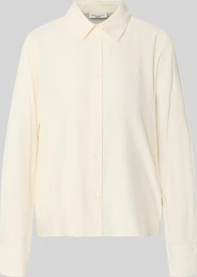 Marc O'Polo DENIM Regular fit overhemdblouse van pure viscose