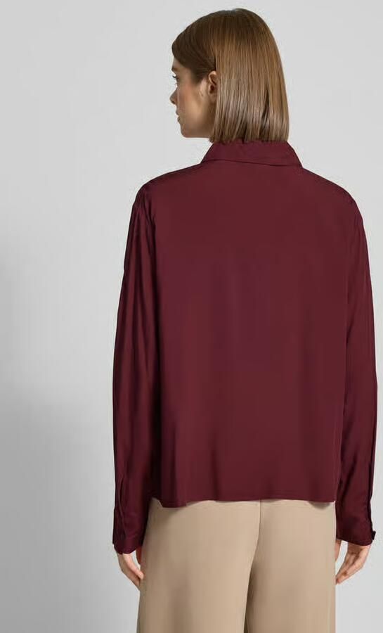 Marc O'Polo DENIM Regular fit overhemdblouse van pure viscose - Foto 3
