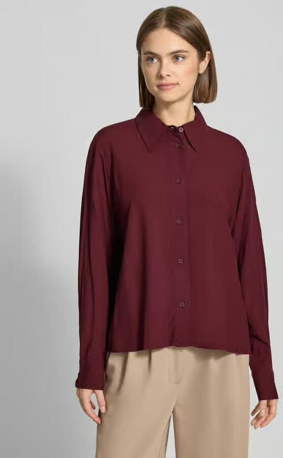 Marc O'Polo DENIM Regular fit overhemdblouse van pure viscose - Foto 2