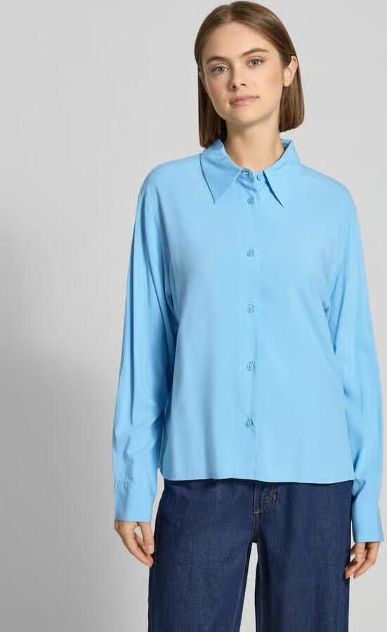 Marc O'Polo DENIM Regular fit overhemdblouse van pure viscose - Foto 3