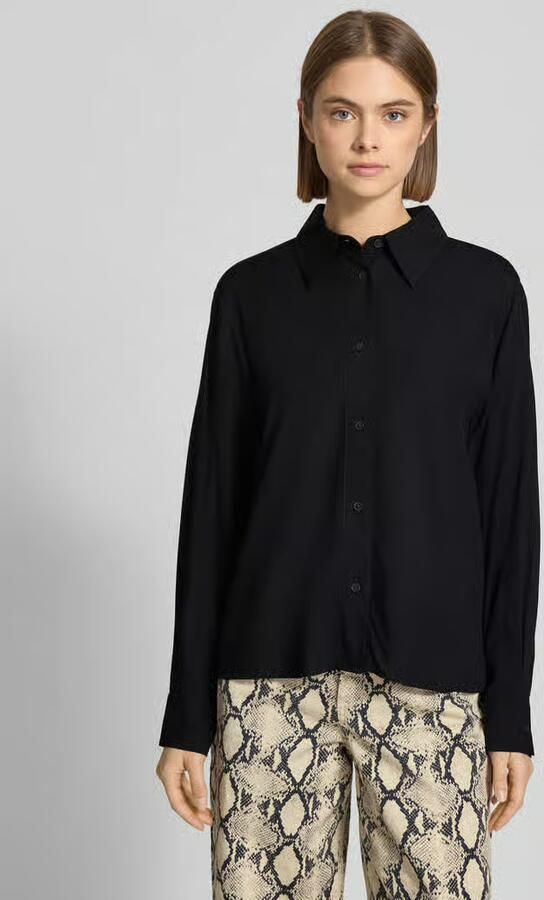 Marc O'Polo DENIM Regular fit overhemdblouse van pure viscose - Foto 4