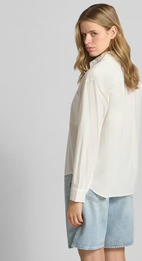 Marc O'Polo DENIM Overhemdblouse van puur katoen met overhemdkraag en knoopsluiting - Foto 4