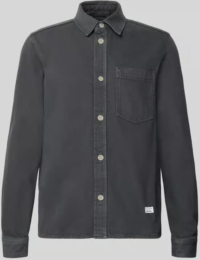 Marc O'Polo DENIM regular fit overhemdjack van puur katoen - Foto 2
