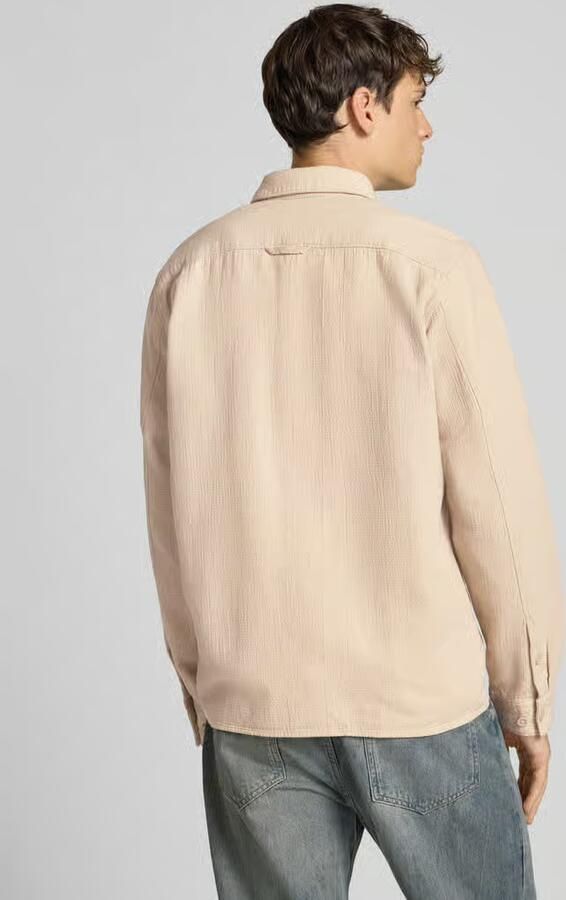 Marc O'Polo DENIM Regular fit overhemdjack van puur katoen