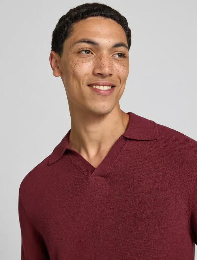 Marc O'Polo DENIM regular fit poloshirt van katoenmix