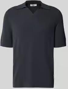 Marc O'Polo DENIM regular fit poloshirt van katoenmix