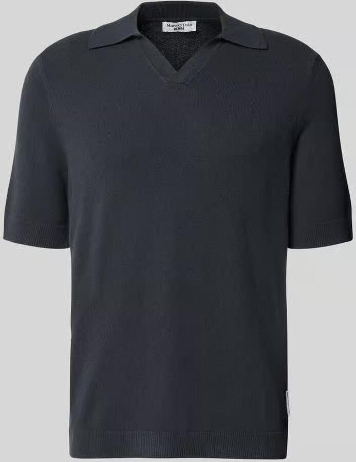 Marc O'Polo DENIM regular fit poloshirt van katoenmix - Foto 2