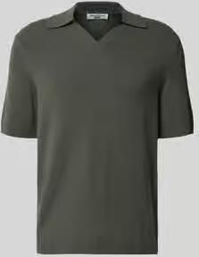 Marc O'Polo DENIM regular fit poloshirt van katoenmix