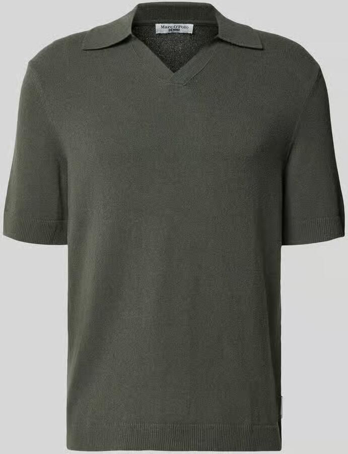 Marc O'Polo DENIM regular fit poloshirt van katoenmix - Foto 2