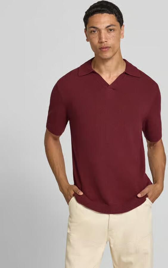 Marc O'Polo DENIM regular fit poloshirt van katoenmix - Foto 3