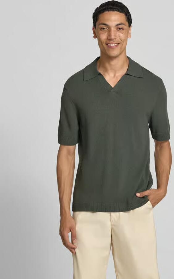 Marc O'Polo DENIM regular fit poloshirt van katoenmix - Foto 2