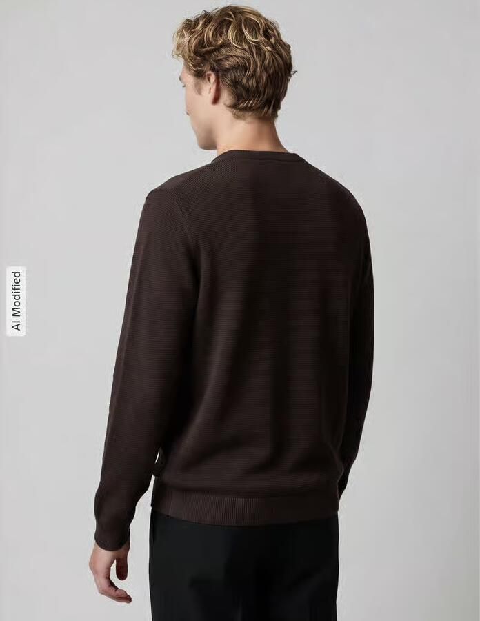 Marc O'Polo DENIM regular fit pullover van puur katoen
