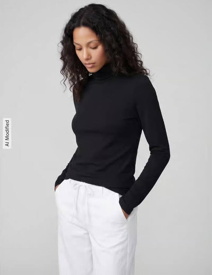 Marc O'Polo DENIM Regular fit shirt met lange mouwen van katoenmix - Foto 3