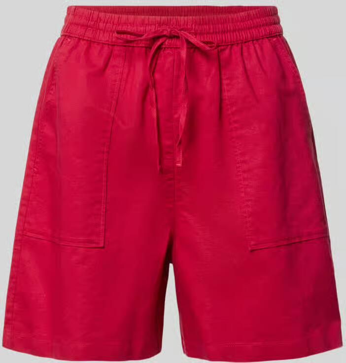 Marc O'Polo DENIM regular fit short van mix van linnen en katoen - Foto 2