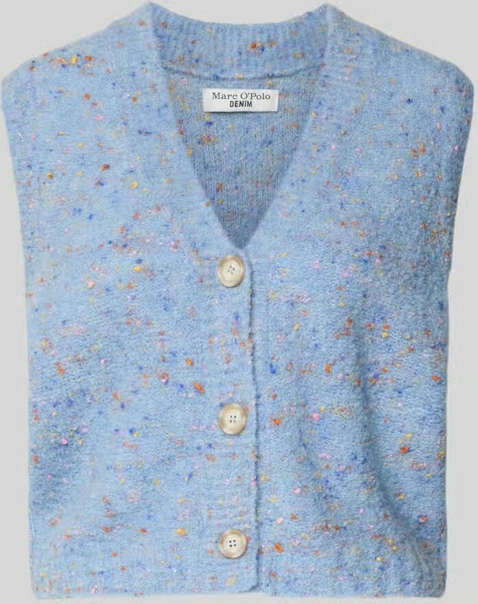 Marc O'Polo DENIM Regular fit spencer van scheerwolmix