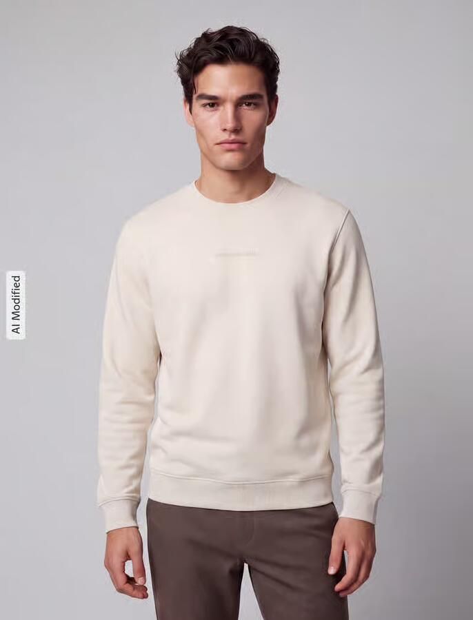 Marc O'Polo DENIM regular fit sweatshirt van puur katoen - Foto 3