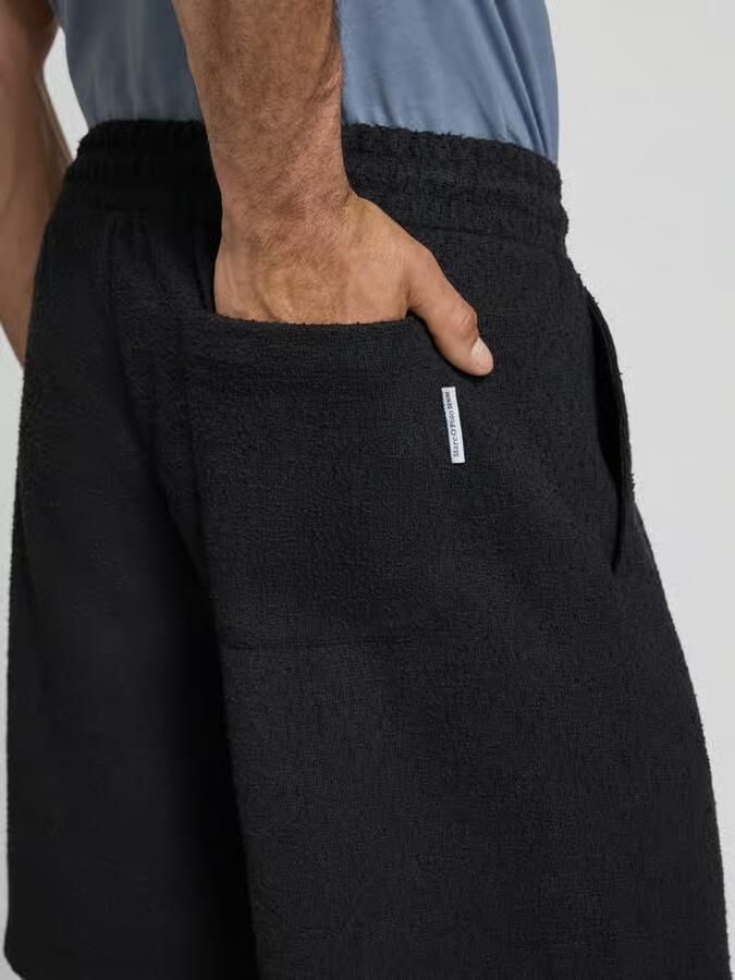 Marc O'Polo DENIM regular fit sweatshorts van katoenmix