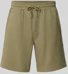 Marc O'Polo DENIM regular fit sweatshorts van katoenmix