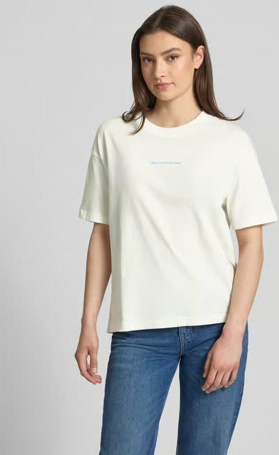 Marc O'Polo DENIM regular fit T-shirt van puur katoen - Foto 2