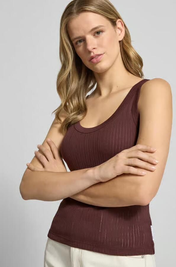 Marc O'Polo DENIM regular fit tanktop van puur katoen