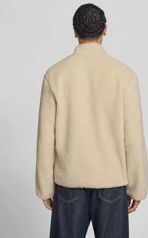 Marc O'Polo DENIM Regular fit teddy- imitatiebontjack met borstpaspelzakken