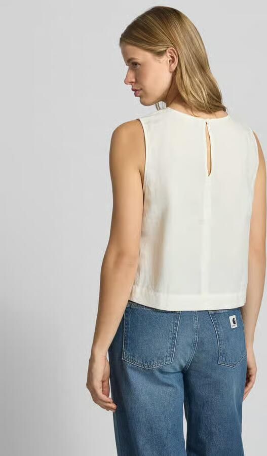 Marc O'Polo DENIM Regular fit top van linnen-katoenmix